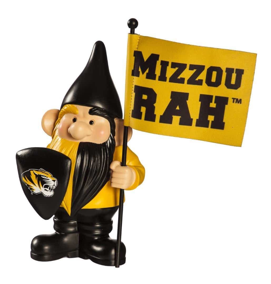 Missouri Tigers Gnome with Flag Mizzou Rah heartlandflags