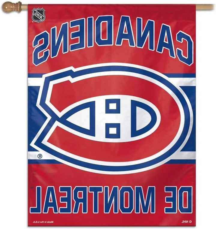 Montreal Canadiens Banner Vertical Hockey Flag heartlandflags