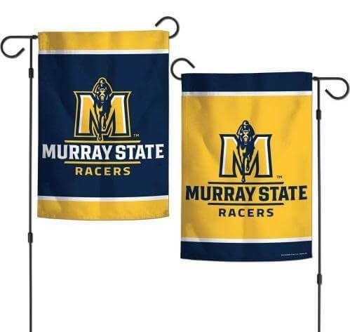 Murray State Racers Garden Flag 2 Sided Logo heartlandflags