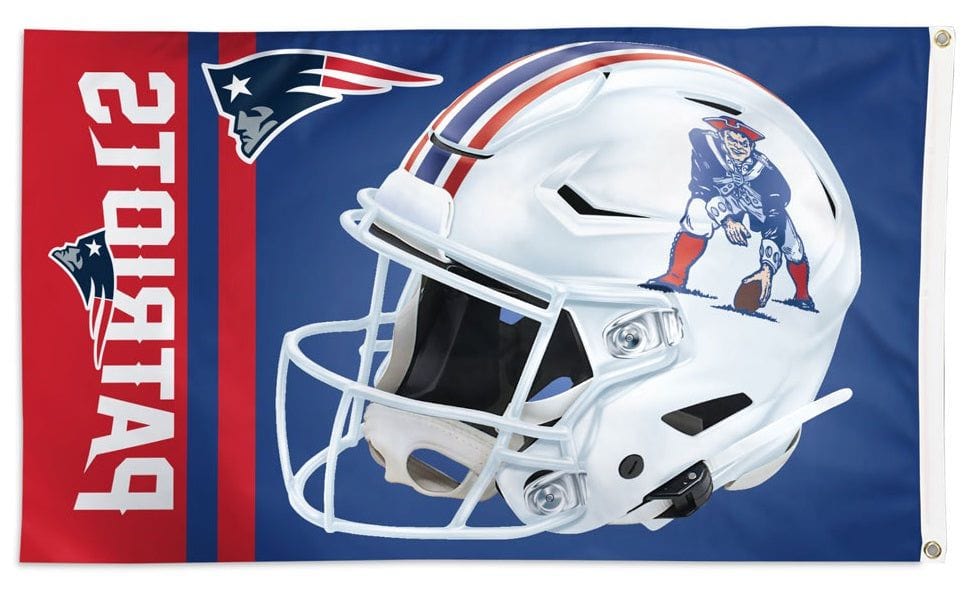 New England Patriots Flag 3x5 Alternate Helmet heartlandflags