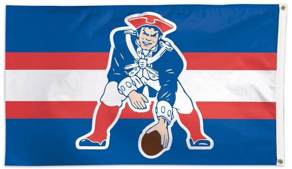 New England Patriots Flag 3x5 Classic Logo heartlandflags