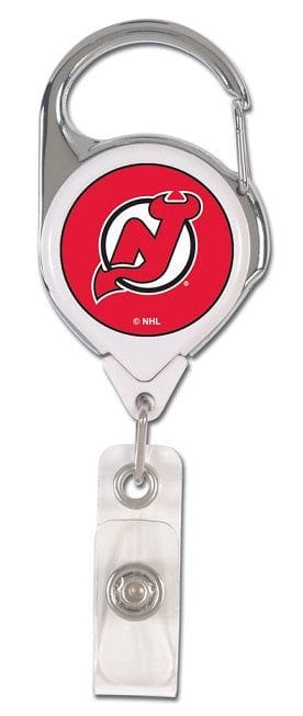 New Jersey Devils Reel 2 Sided Retractable Badge Holder heartlandflags