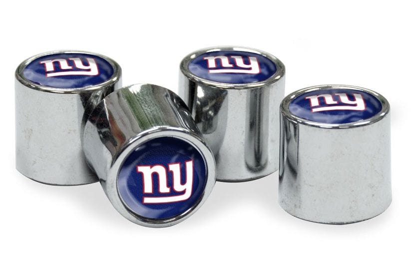 New York Giants Tire Valve Stem Caps 4-Pack heartlandflags