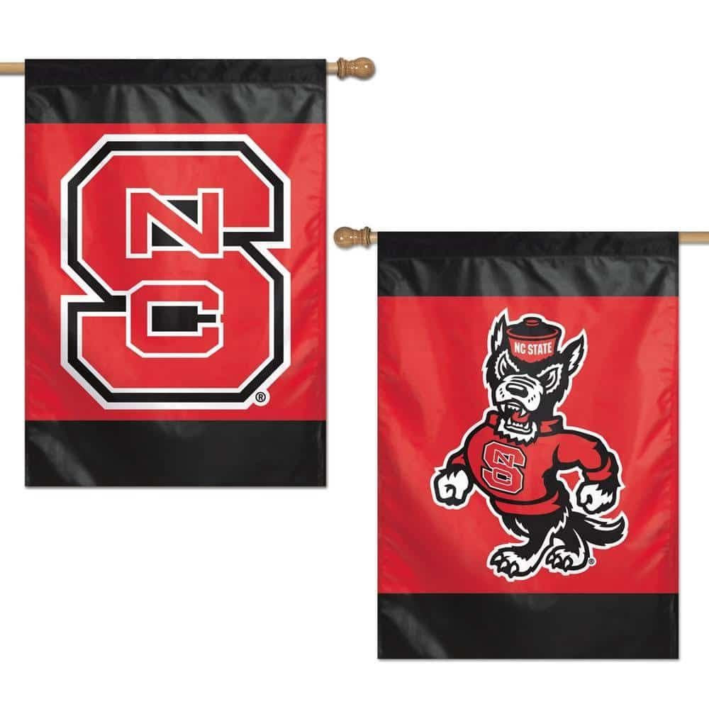 North Carolina State Flag 2 Sided Vertical House Banner heartlandflags