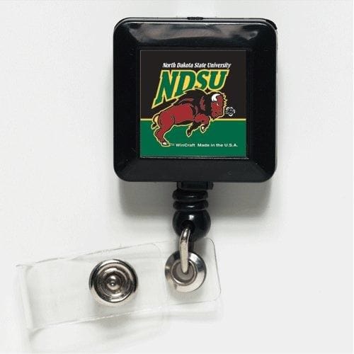 North Dakota State Reel Retractable Badge Holder NDSU Bison heartlandflags