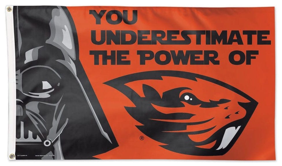 Oregon State Beavers Flag 3x5 Star Wars Darth Vader heartlandflags