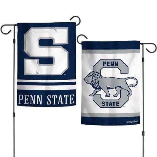 Penn State Garden Flag 2 Sided Nittany Lions Vintage Logo heartlandflags