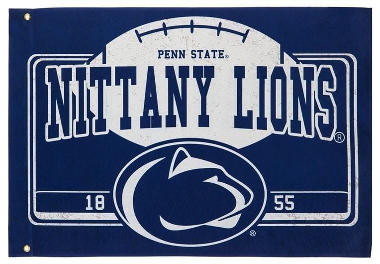 Penn State Nittany Lions Flag 2 Sided Football Logo heartlandflags