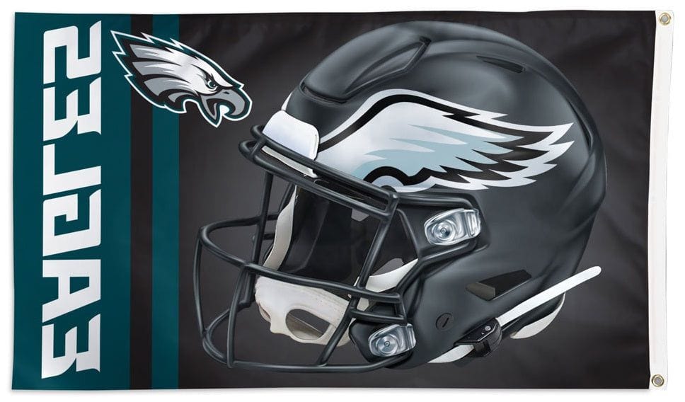 Philadelphia Eagles Flag 3x5 Alternate Helmet heartlandflags