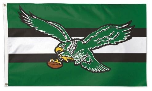 Philadelphia Eagles Flag 3x5 Classic Logo Striped heartlandflags