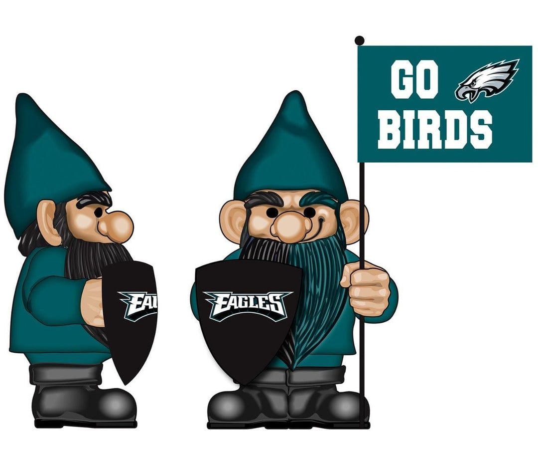 Philadelphia Eagles Gnome with Flag Go Birds heartlandflags