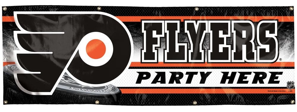 Philadelphia Flyers Banner Large Vinyl Sign heartlandflags