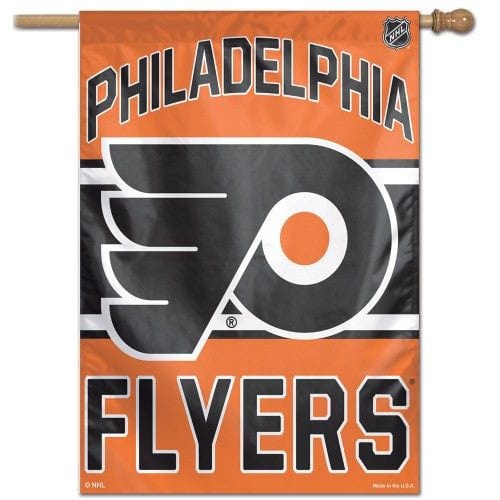 Philadelphia Flyers Banner Vertical Flag Striped heartlandflags