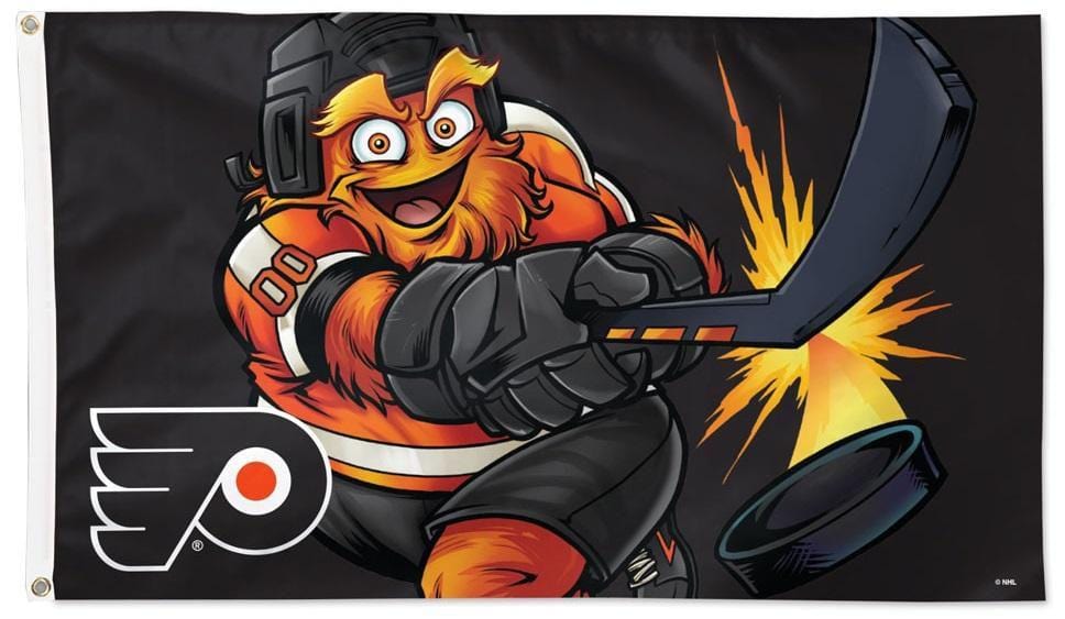 Philadelphia Flyers Flag 3x5 Gritty Hockey heartlandflags