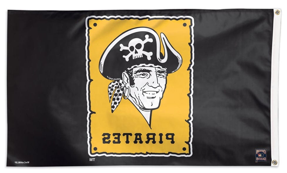 Pittsburgh Pirates Flag 3x5 Cooperstown Logo heartlandflags