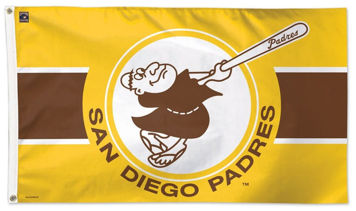 San Diego Padres Flag 3x5 Retro Throwback Cooperstown heartlandflags