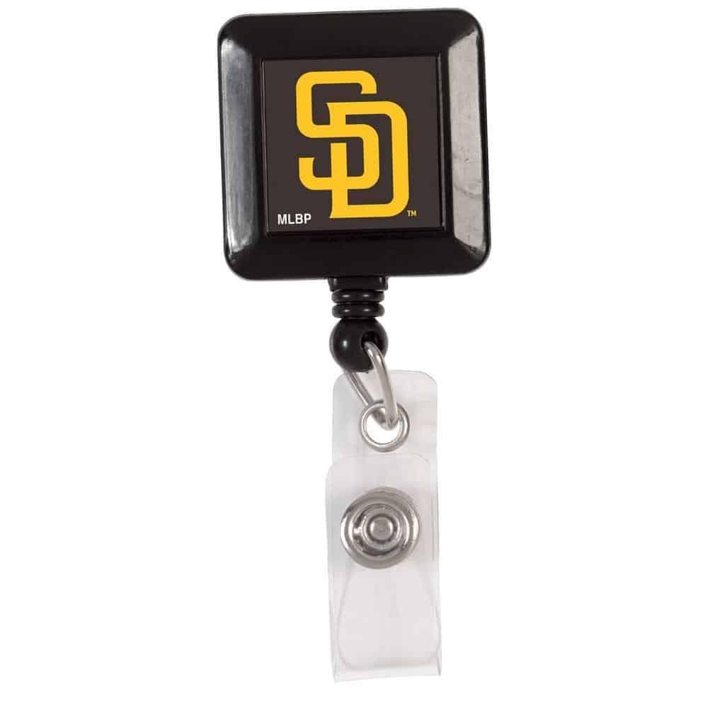 San Diego Padres Reel Retractable Badge Holder heartlandflags