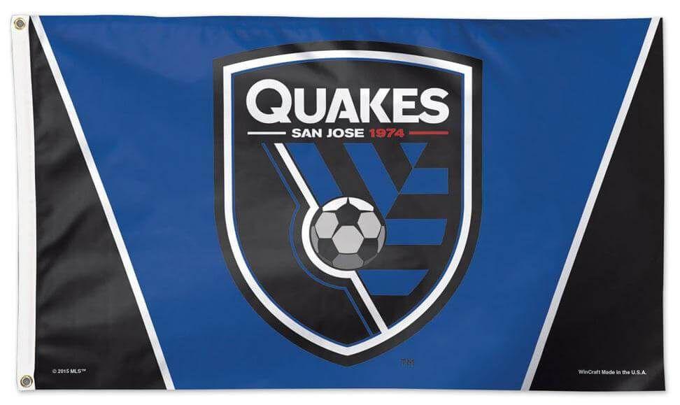 San Jose Quakes Flag 3x5 Soccer heartlandflags