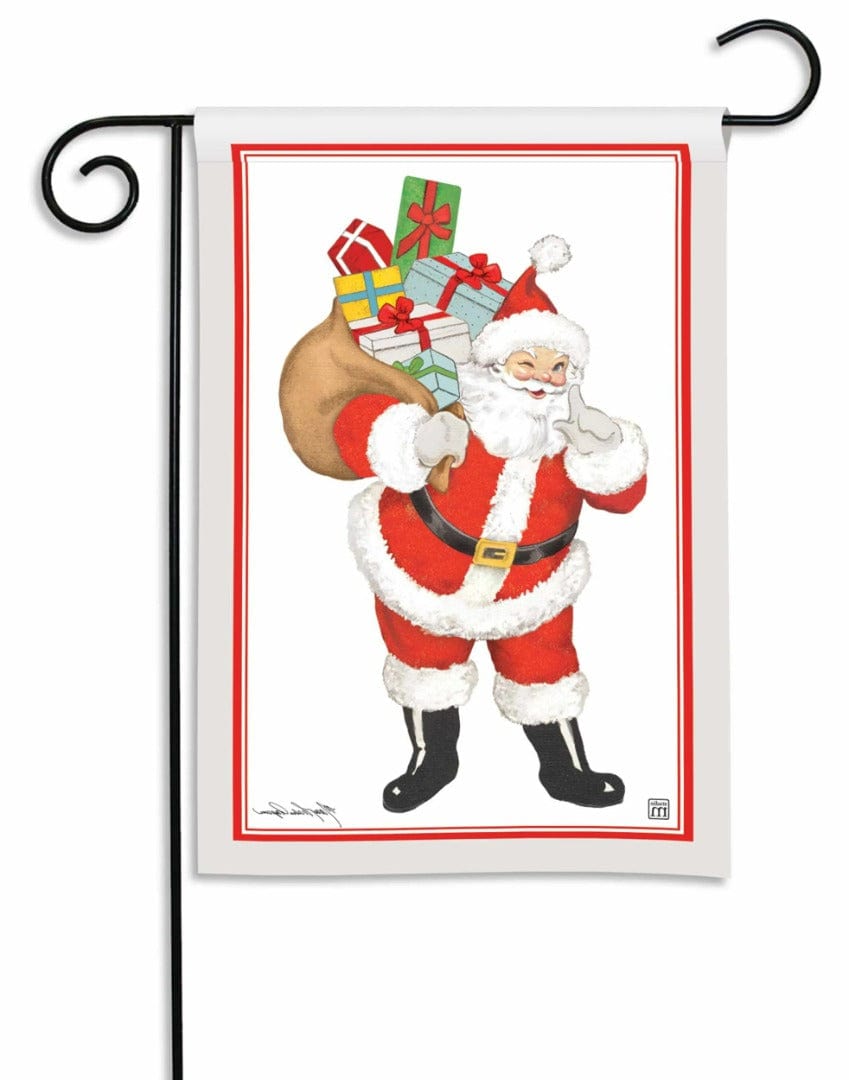 Santa's Presents Christmas Garden Flag heartlandflags