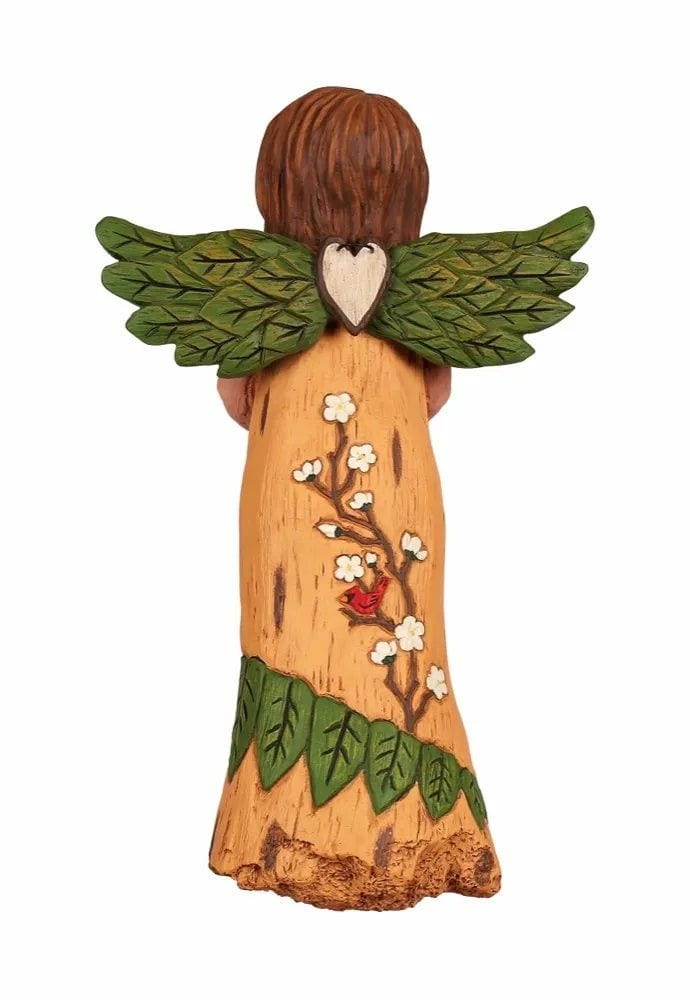 Simple Things Garden Angel Figurine Wings of Whimsy Cardinal heartlandflags