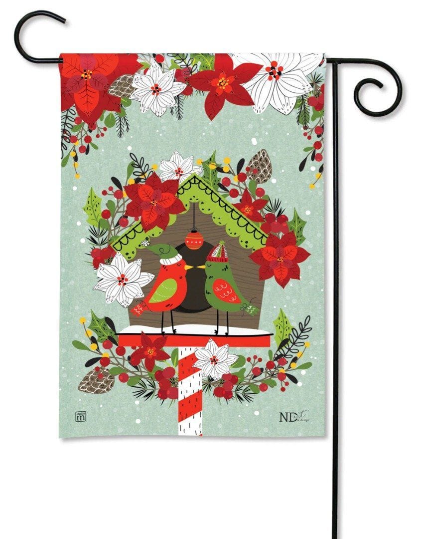 Snowbirds Garden Flag 2 Sided Winter heartlandflags