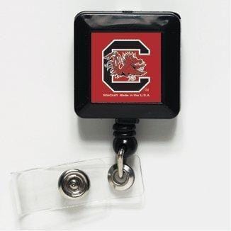 South Carolina Gamecocks Reel Retractable Badge Holder heartlandflags