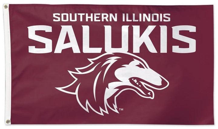 Southern Illinois Salukis Flag 3x5 New Logo heartlandflags