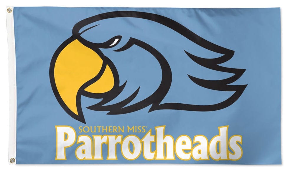 Southern Miss Flag 3x5 Parrotheads Logo heartlandflags