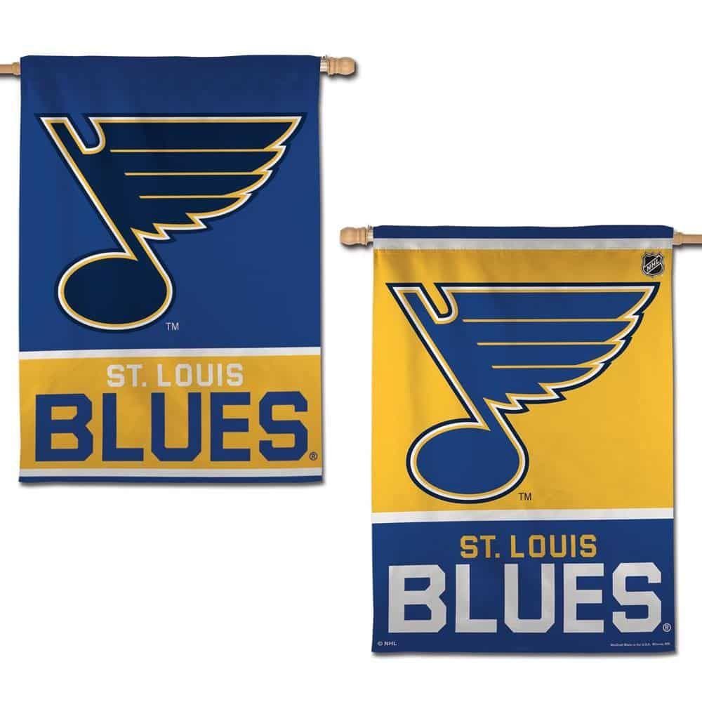 St Louis Blues Flag 2 Sided House Banner heartlandflags