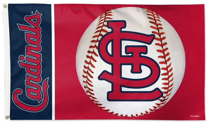 St Louis Cardinals Flag 3x5 Baseball Logo heartlandflags