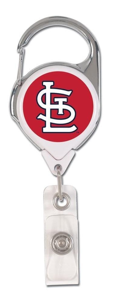 St Louis Cardinals Reel 2 Sided Premium Badge Holder heartlandflags