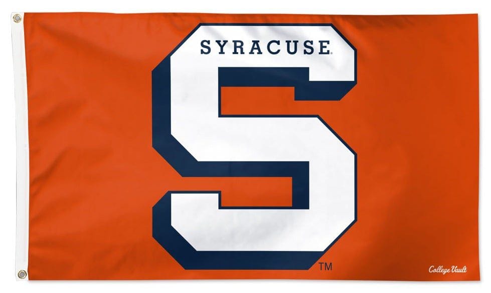 Syracuse University Flag 3x5 Throwback Logo heartlandflags