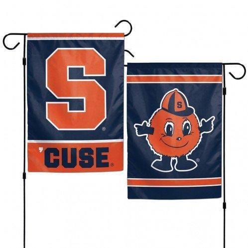 Syracuse University Garden Flag 2 Sided Logo Cuse heartlandflags