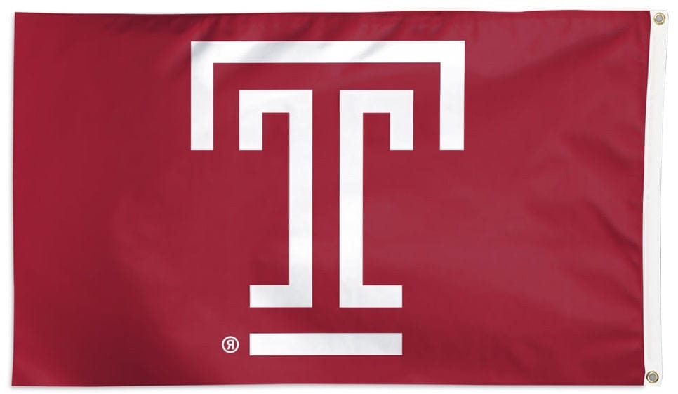 Temple Owls Flag 3x5 New Logo heartlandflags