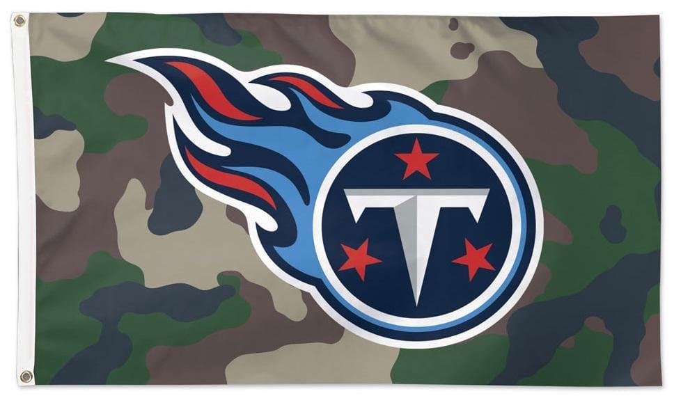 Tennessee Titans Flag 3x5 Military Camo heartlandflags