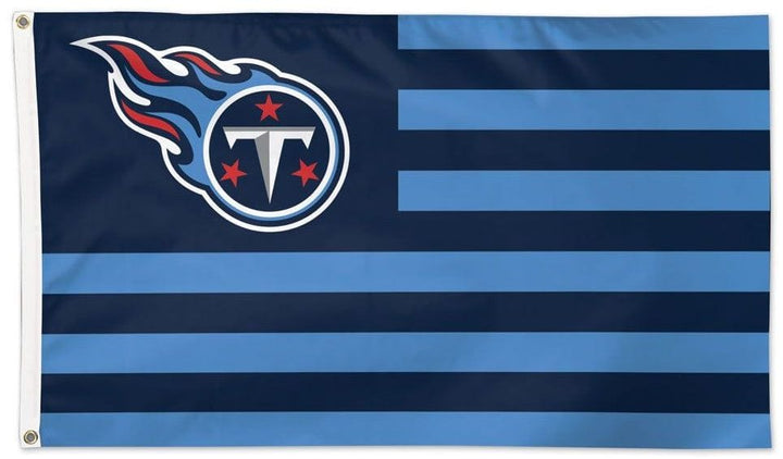 Tennessee Titans Flag 3x5 Patriotic Stripes Americana heartlandflags