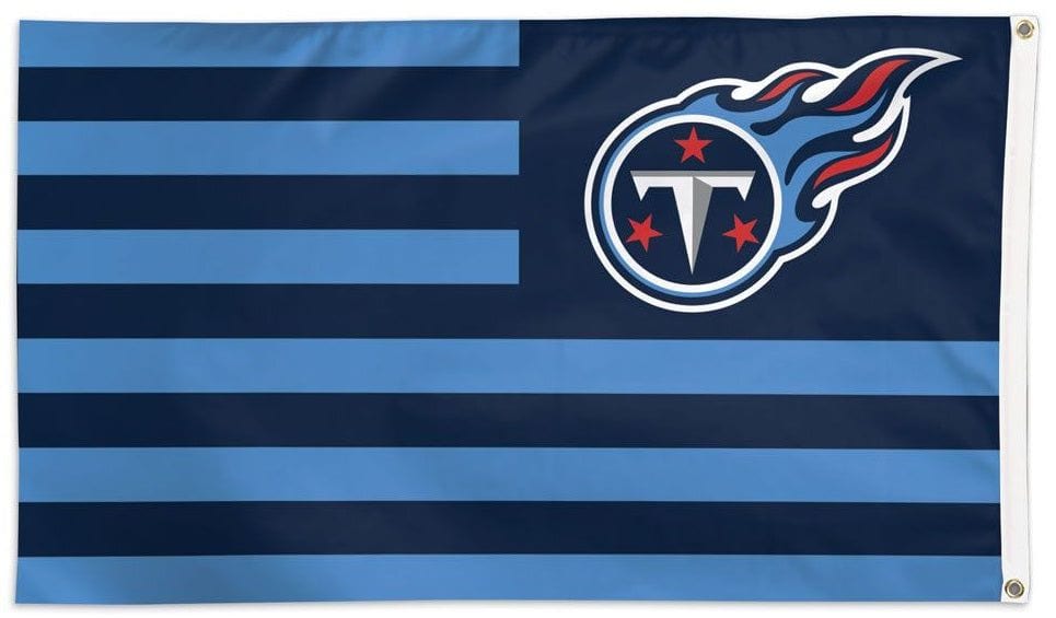 Tennessee Titans Flag 3x5 Patriotic Stripes Americana heartlandflags