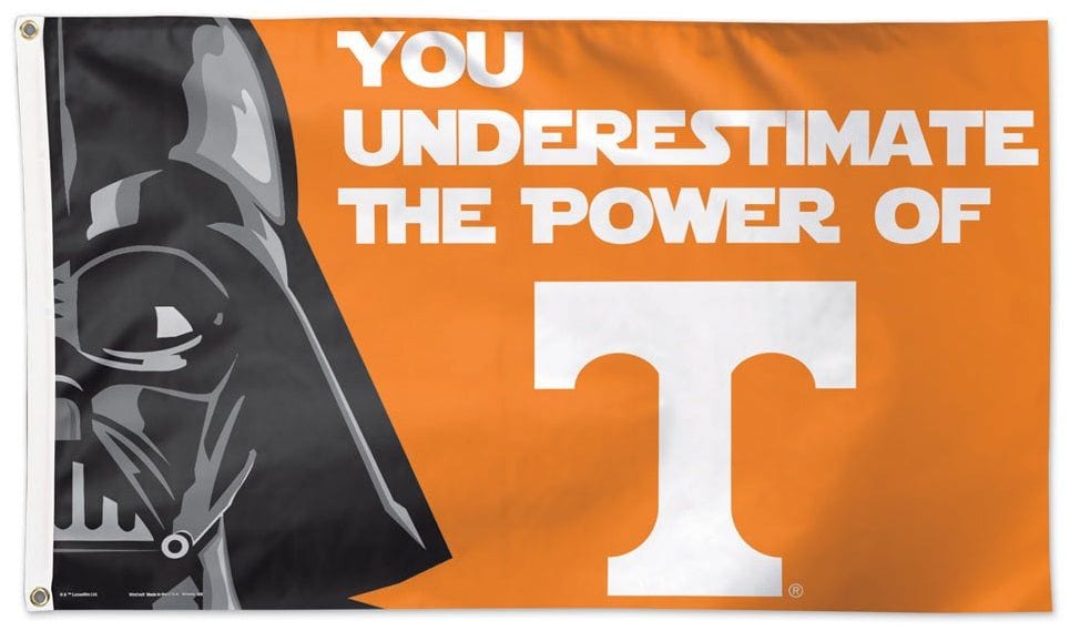 Tennessee Volunteers Flag 3x5 Star Wars Darth Vader Underestimate heartlandflags