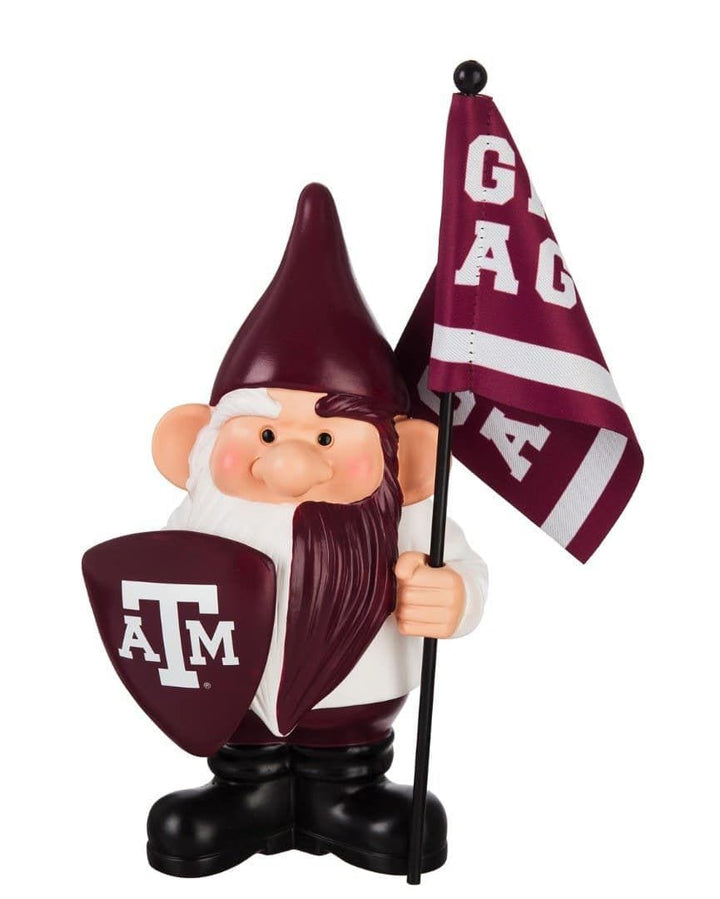 Texas A&M Gnome with Flag Gig Em Aggies heartlandflags