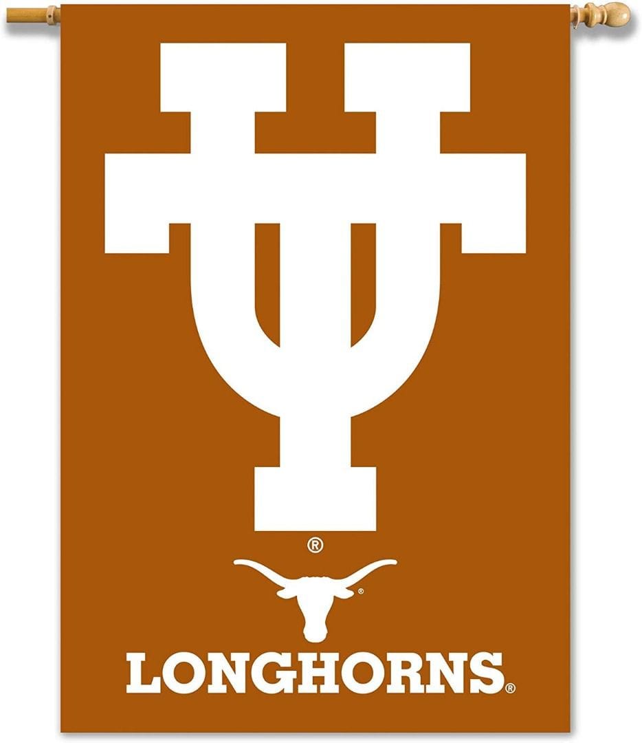 Texas Longhorns Flag 2 Sided UT Logo House Banner heartlandflags