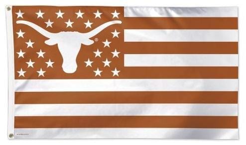 Texas Longhorns Flag 3x5 Patriotic Stars and Stripes heartlandflags