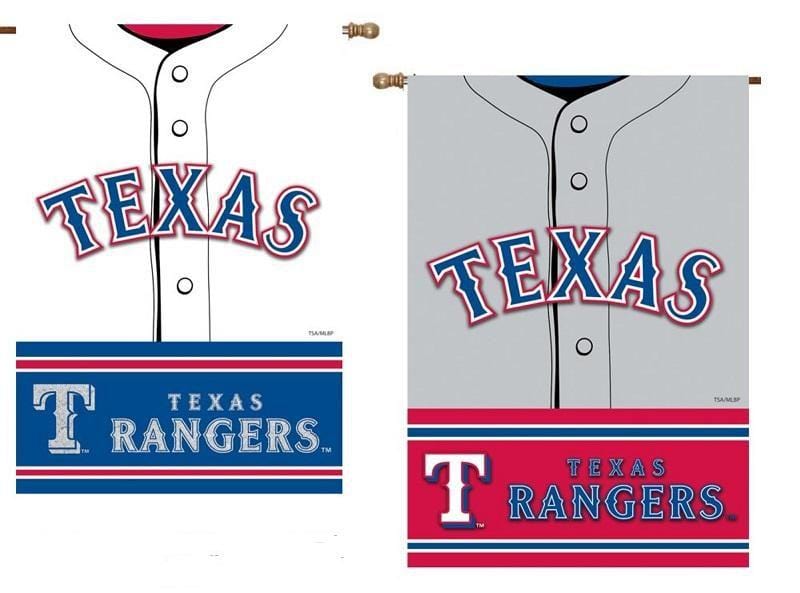 Texas Rangers Flag 2 Sided Jersey House Banner heartlandflags