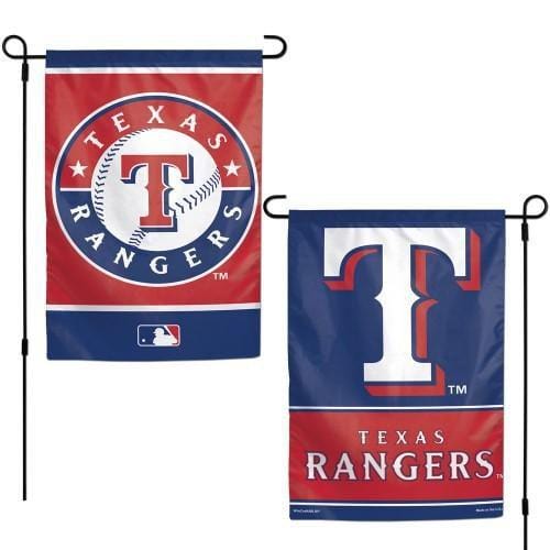 Texas Rangers Garden Flag 2 Sided heartlandflags