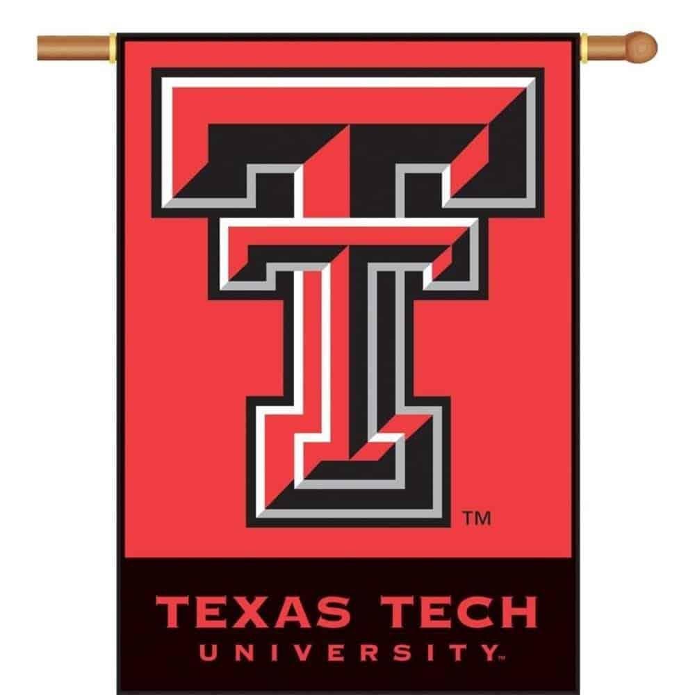 Texas Tech University Flag 2 Sided Red Raiders House Banner heartlandflags