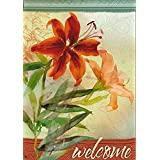 Tiger Lily Flag 2 Sided Welcome House Banner heartlandflags