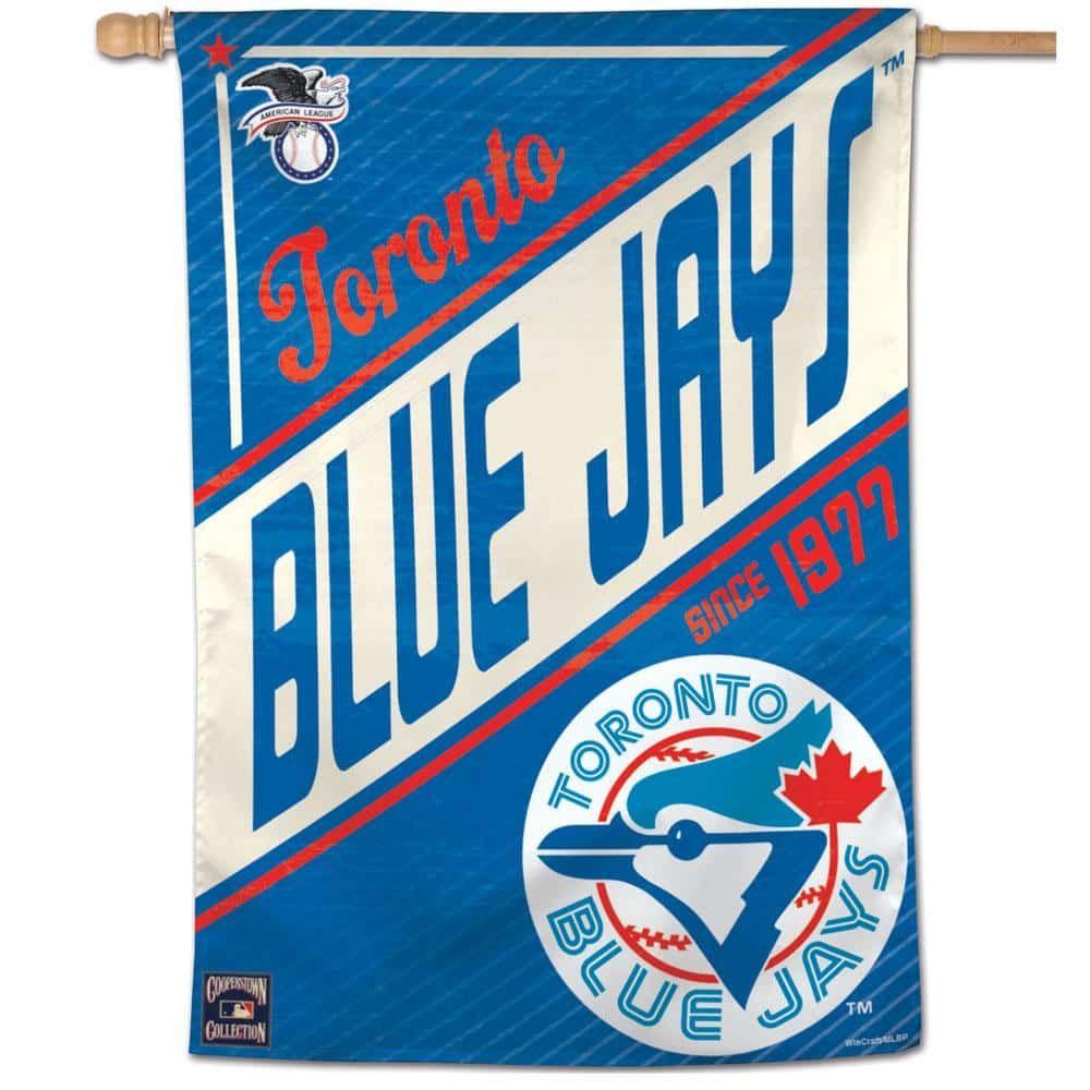 Toronto Blue Jays Flag Cooperstown Throwback House Banner heartlandflags