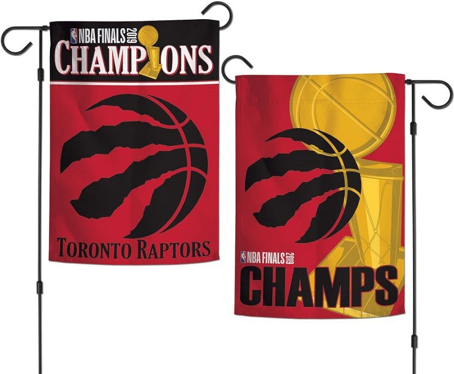 Toronto Raptors Garden Flag 2 Sided 2019 NBA Champions heartlandflags