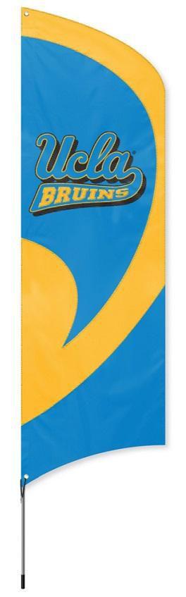 UCLA Bruins Tall Team Feather Flag with Flagpole heartlandflags