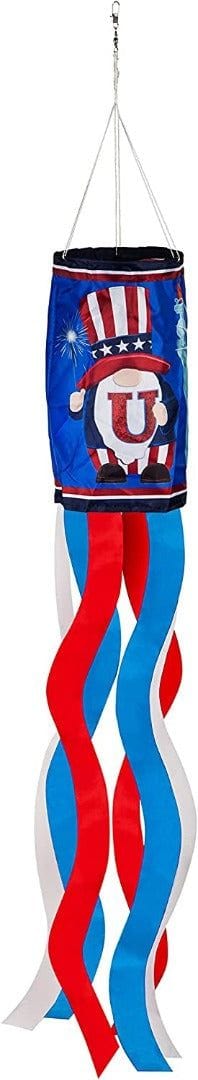 USA Gnomes Windsock 40 Inches Long Patriotic heartlandflags