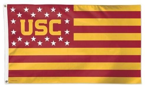 USC Trojans Flag 3x5 Stars and Stripes Americana heartlandflags